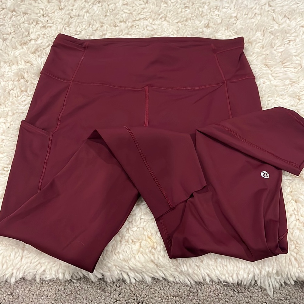 Lululemon fast and free leggings